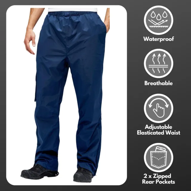 Peter Storm Men’s Storm Lightweight Breathable Waterproof Walking Trousers 2