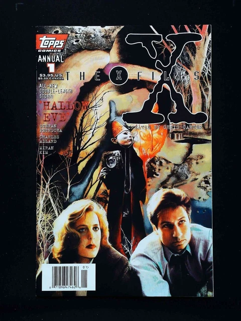X-Files Annual #1  Topps Comics 1995 Vf/Nm Newsstand