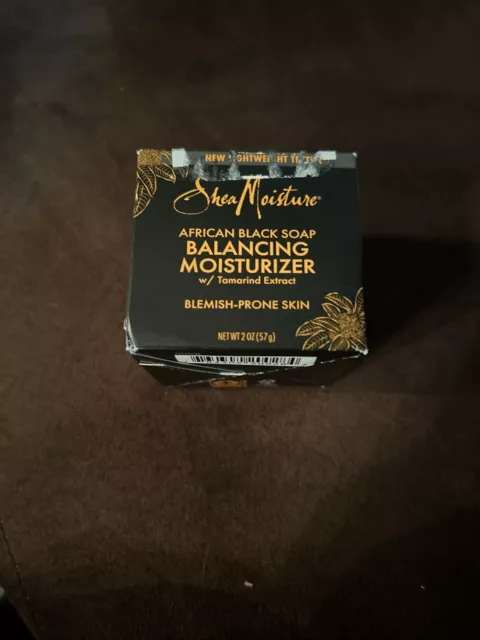 SheaMoisture 2oz Balancing Moisturizer for Dry Skin African Black Soap