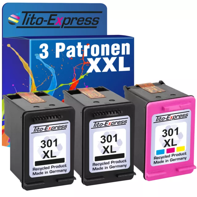 Druckerpatrone für HP 300XL 301XL 302XL 304XL 3760 3720 3750 2630 3762 3732 3733