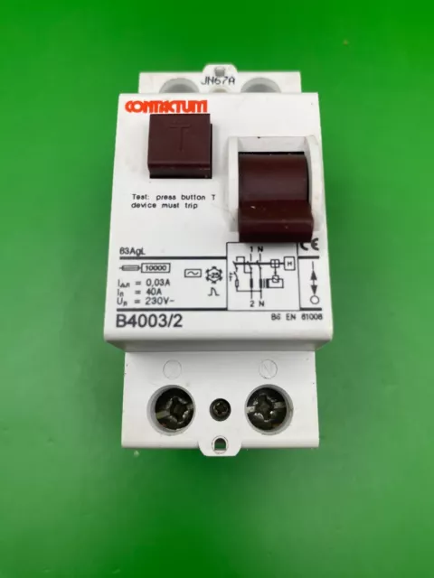 Contactum B4003/2 40A 30mA RCD