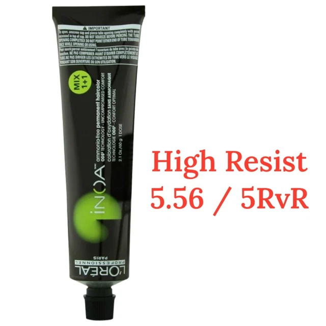 NEW *** Loreal inoa ammonia free hair color 2.1 oz 5.56 , 5RvR 12.90