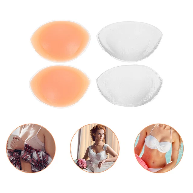 2 Pairs Unsichtbares BH-Pad Aus Abalone Bikini-BH-Einlagen Gel