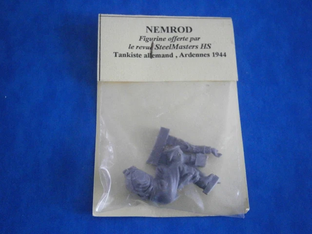 Figurine Tankiste Italien WW2 échelle 1:35 – Neuf, Pour Maquettistes