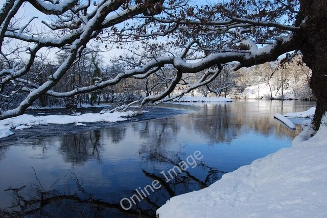 Photo 6x4 Horseshoe Falls at Berwyn Llangollen The &quot;falls&quot; are  c2010