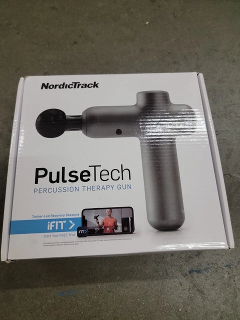 Pistola de terapia de percusión NordicTrack PulseTech