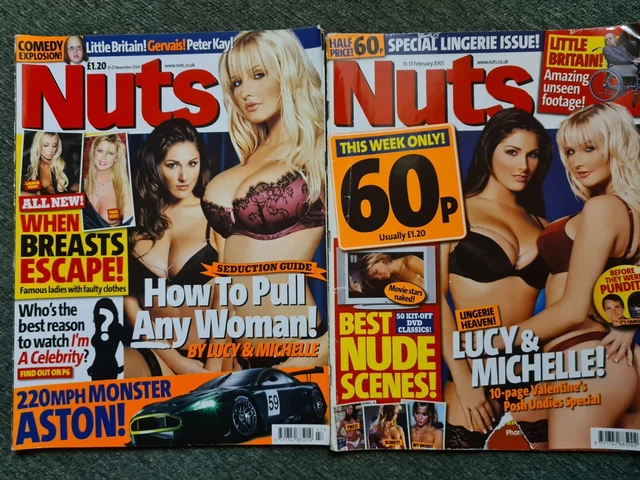 TWO NUTS MAGAZINES 2004/2005 Lucy Pinder and Michelle Marsh Good