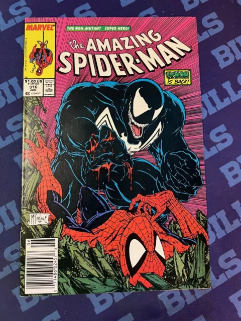 LOTE de cómics de Marvel de Amazing Spider-Man 316 001 Venom 1st ENORME ASM