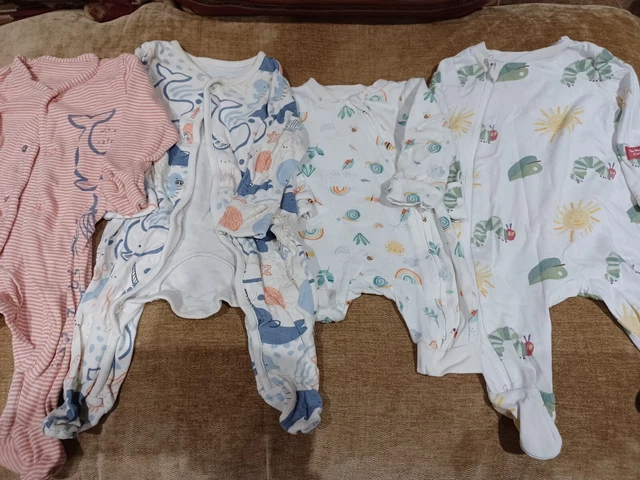Unisex Baby 0-3 Months Clothes Bundle
