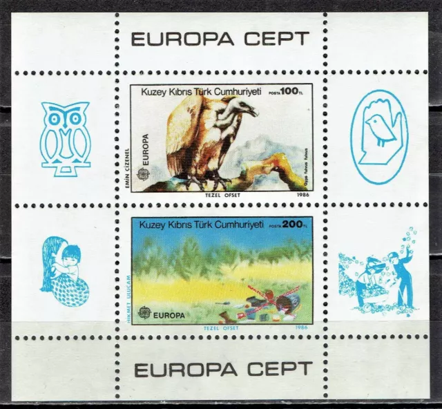 Türkisch Zypern / Turk. Cyprus - Mi-Nr Block 5 postfrisch / MNH ** (a202)