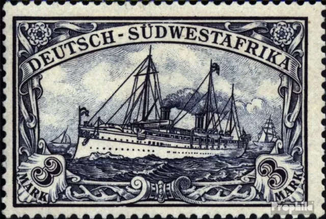 German-Southwest 22 with hinge 1900 Ship Imperial Yacht Hohenzollern