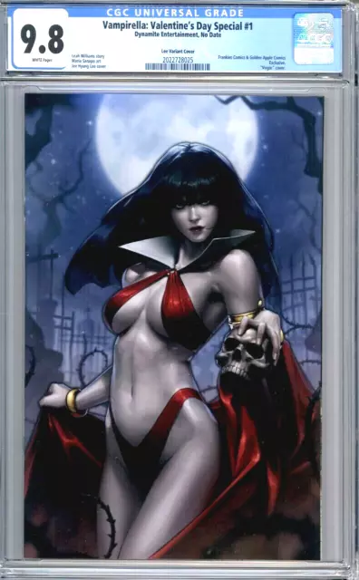 Vampirella: Valentine's Day Special #1   JeeHyung Lee Virgin Variant  CGC 9.8