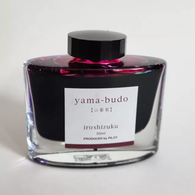 Pilot Iroshizuku Yama-budo (Wild Grapes) Fountain Pen Ink - 50ml Bottle - NEW