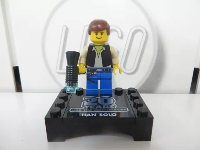 Han Solo LEGO Star Wars 20 Jahre Sonder-Geburtstagsfigur NEU mit Podest 75262