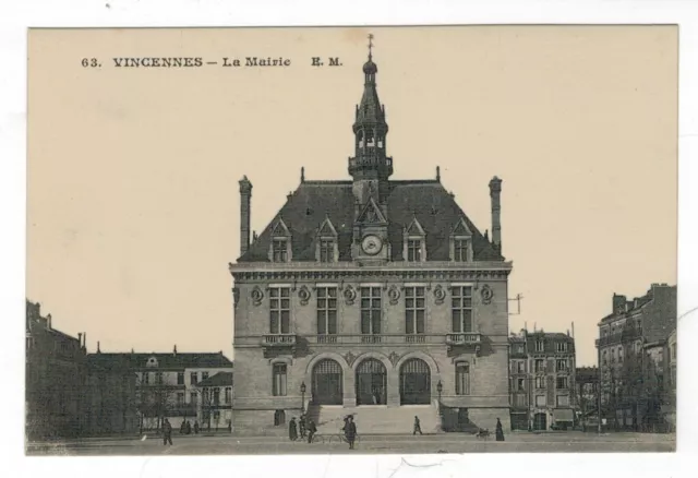 Vincennes - La Mairie - Val-De-Marne (94) Carte Postale Ancienne