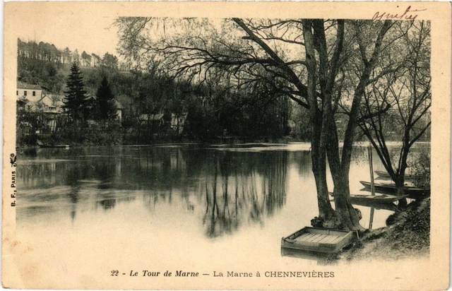 CPA AK Chennevieres Le Tour de Marne FRANCE (1282420)