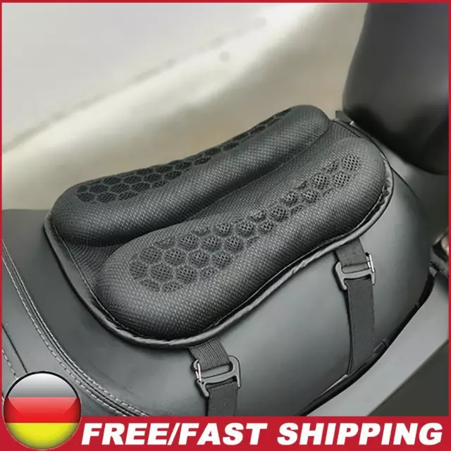 Motorcycle Rear Seat Pad Comfortable Seat Cover Breathable Motorbike Accessories