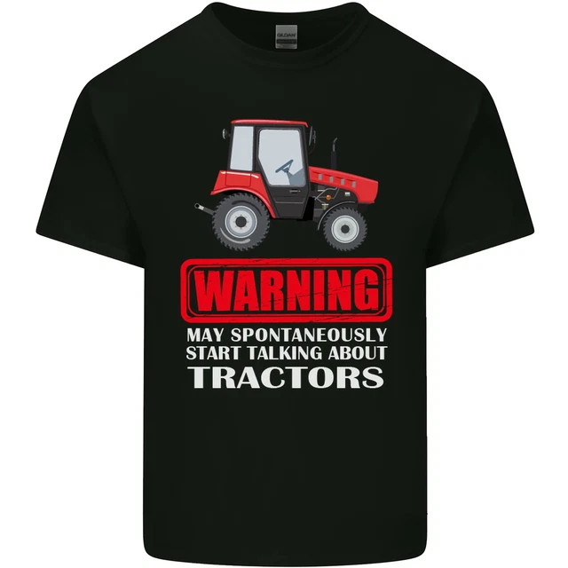 Talking About Tractors Funny Farmer Farm Kids T-Shirt Childrens