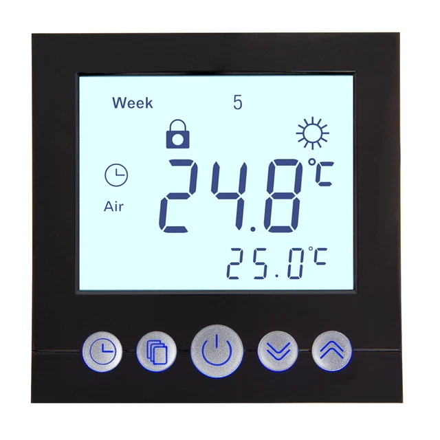 Thermostat Numérique Ambiant Chauffage Flush par le Sol