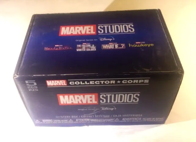 2021 Funko Marvel Collector Corps Marvel Studios Empty Box