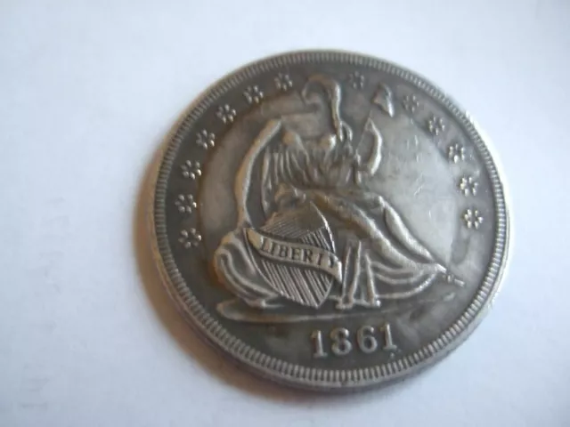 Confederate States Of America 1861 Half Dollar  Collectors  Coin 