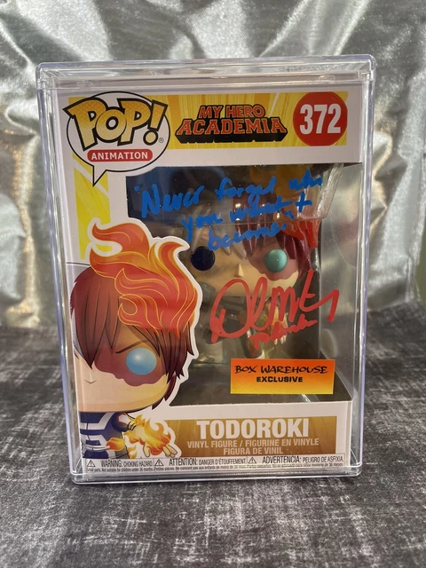 My Hero Academia Metallic Todoroki Funko Pop Signed w/ JSA & Protector