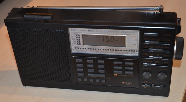 MATSUI MR-4099 SANGEAN ATS-803A/ DX 440 shortwave FM/LW/MW/SW world ...