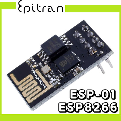 Modulo wifi wi-fi wireless ESP-01 ESP8266 arduino per comunicazione seriale UART