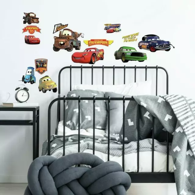 Disney Pixar Cars Piston Cup Champs Peel & Stick Wall Decals by