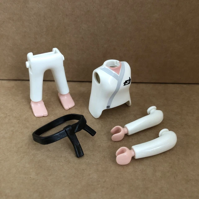 PLAYMOBIL MARTIAL ARTS Karate Sports Woman Body Parts, Female Lady