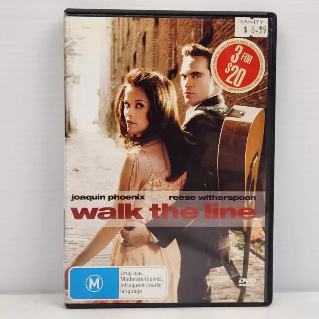 Walk the Line DVD Movie 2005 Joaquin Phoenix Reese Witherspoon Drama Musical R 4