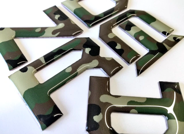 Camouflage 3D Raised Tailgate Insert Letters For 2014-2020 Toyota - Foto 8