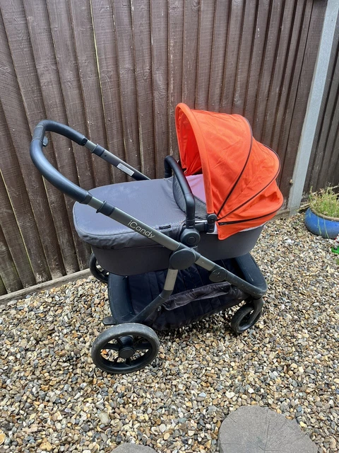 iCandy Orange Travel System - Pushchair & Carrycot Bundle
