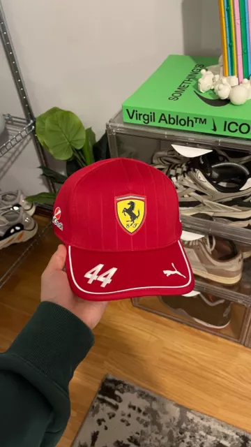 SCUDERIA FERRARI F1 PUMA 2025 Lewis Hamilton Driver Cap RARE!! 201.12 PicClick CA