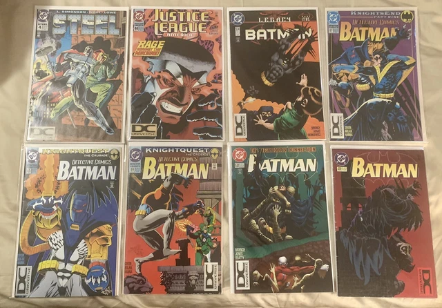 Mixed Lot Of 8 DC Universe Logo Variants!  2 Bonus comics included!