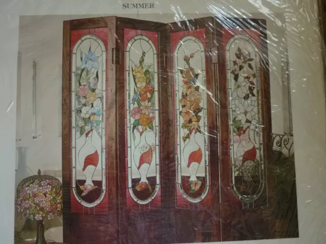 Hobbyaufgabe: Schnittvorlage Pattern Judy Miller f. Tiffany Glaskunst