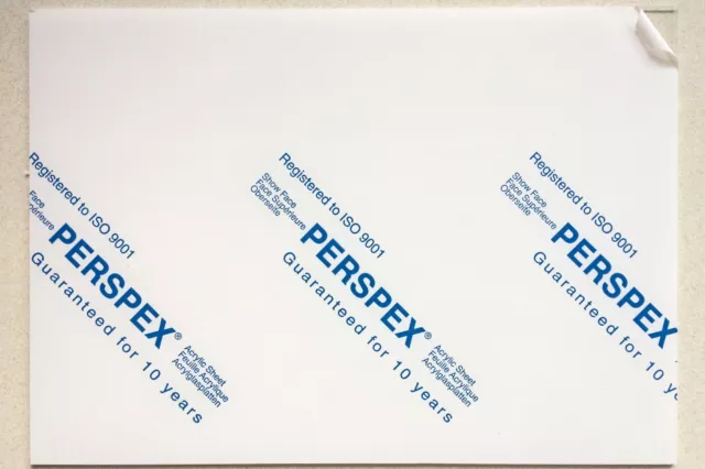 Acrylic Perspex Clear Sheets Cast A3,A4,A5,A6 [1mm,2mm,3mm,4mm,5mm,6mm,8mm] A8