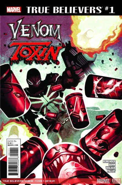 True Believers Venom Toxin #1 Mike Del Mundo Marvel Comics - NM or Better