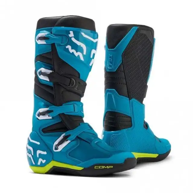 Botas FOX Racing (MX) - Comp (azul/amarillo)