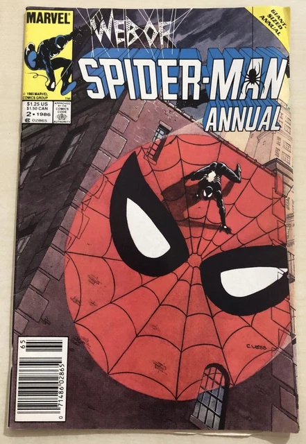 Web of Spider-Man Annual Nr. 2 - Marvel Comics - 1986 - New Mutants - Art Adams