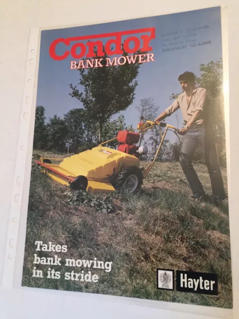 Hayter condor for sale new arrivals