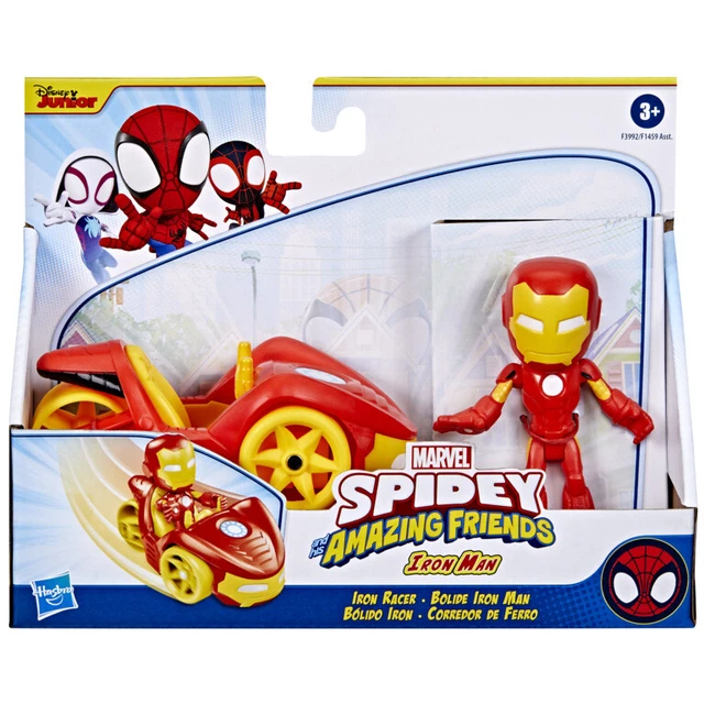 NEUF HASBRO MARVEL Spidey And His Amazing Friends Iron Man Action Figure Véhicle EUR 32,86 NEUF HASBRO MARVEL Spidey And His Amazing Friends Iron Man Action Figure Véhicle EUR 32,86