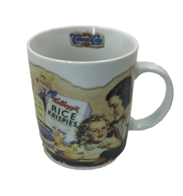 Kelloggs Cereal Rice Krispies Cereal City Coffee Cup Collectible Mug