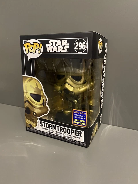 Funko Pop! Star Wars #296 Gold Stormtrooper 2021 Wondrous