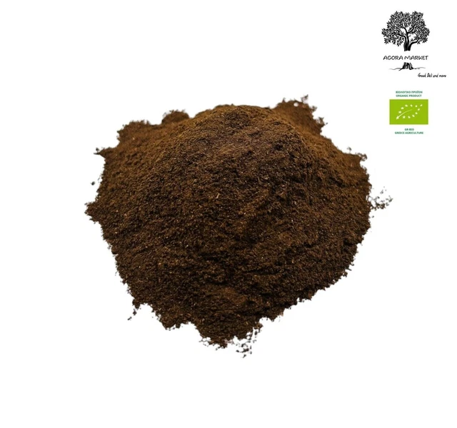 Poudre De Caroube Biologique Grecque - 220 G, Qualité Alimentaire, Santé Digestive, Neuf