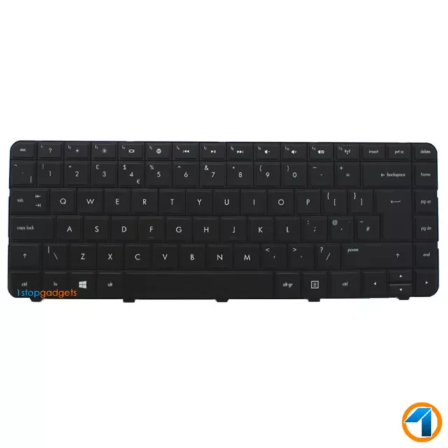 New Laptop Keyboard For Hp 255 G1 Notebook Pc Uk Layout Black Color 2