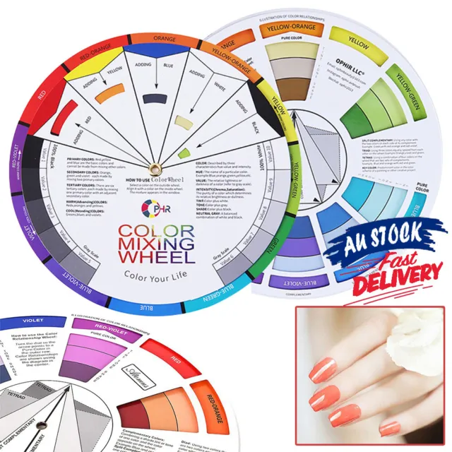 Artists Pocket Mixing Artist Colour Wheel Guide