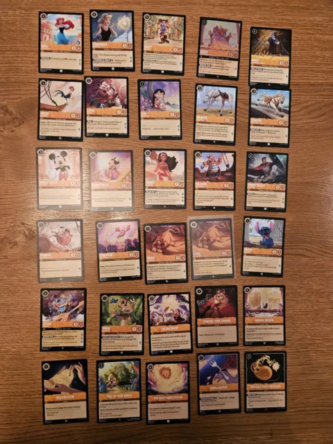 Disney Lorcana Chapter 1 Almost Complete Master Set 191 cards