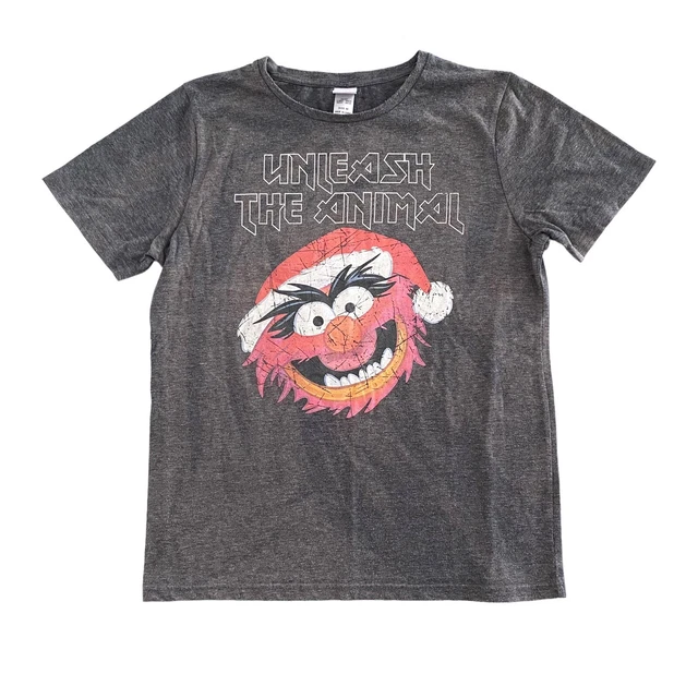 The Muppets Animal Mens T-Shirt Christmas Disney - Medium