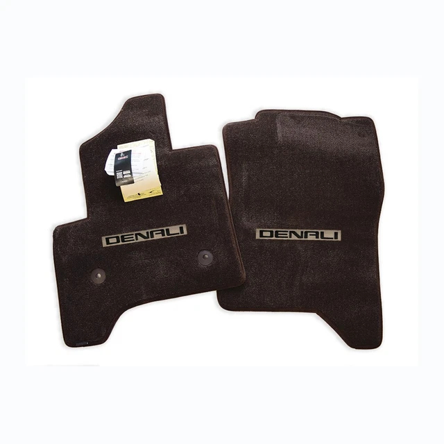 GMC SIERRA DENALI 2500 3500 Front Floor Mats Dark Brown Premium 32oz